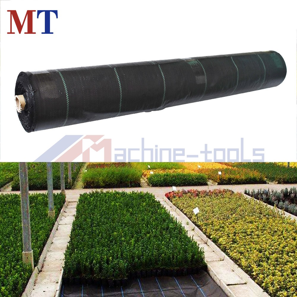 4×300FT Weed Barrier Fabric Woven Garden Ground Weed Cover Landscape Heavy Duty