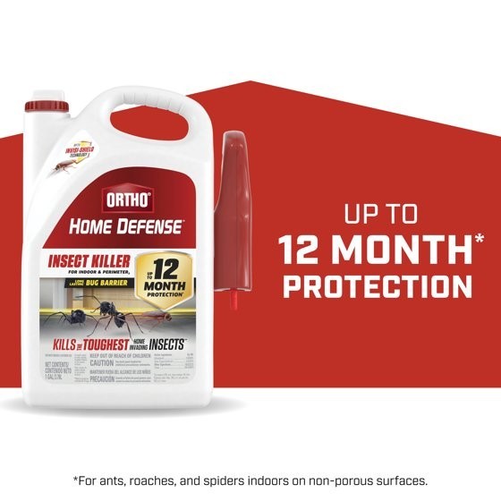 Ortho Home Defense Insect Killer for Indoor & Perimeter2 with Comfort Wand,1 gal