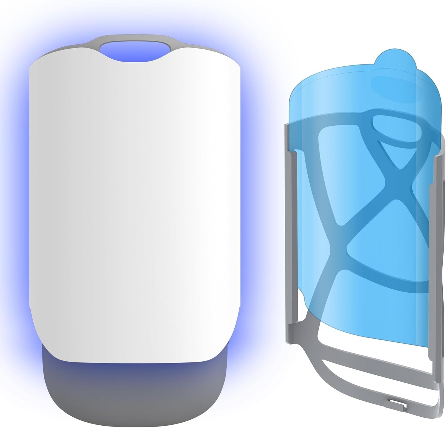 Indoor UV Light Fly Trap with Replacement Cards for Fruit Flies & Gnats