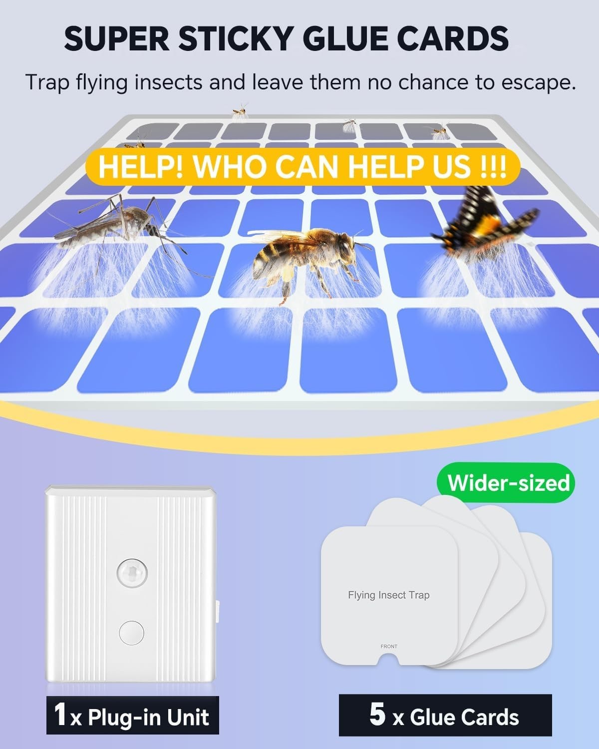 Modern 2 in 1 Fly Trap for Indoors