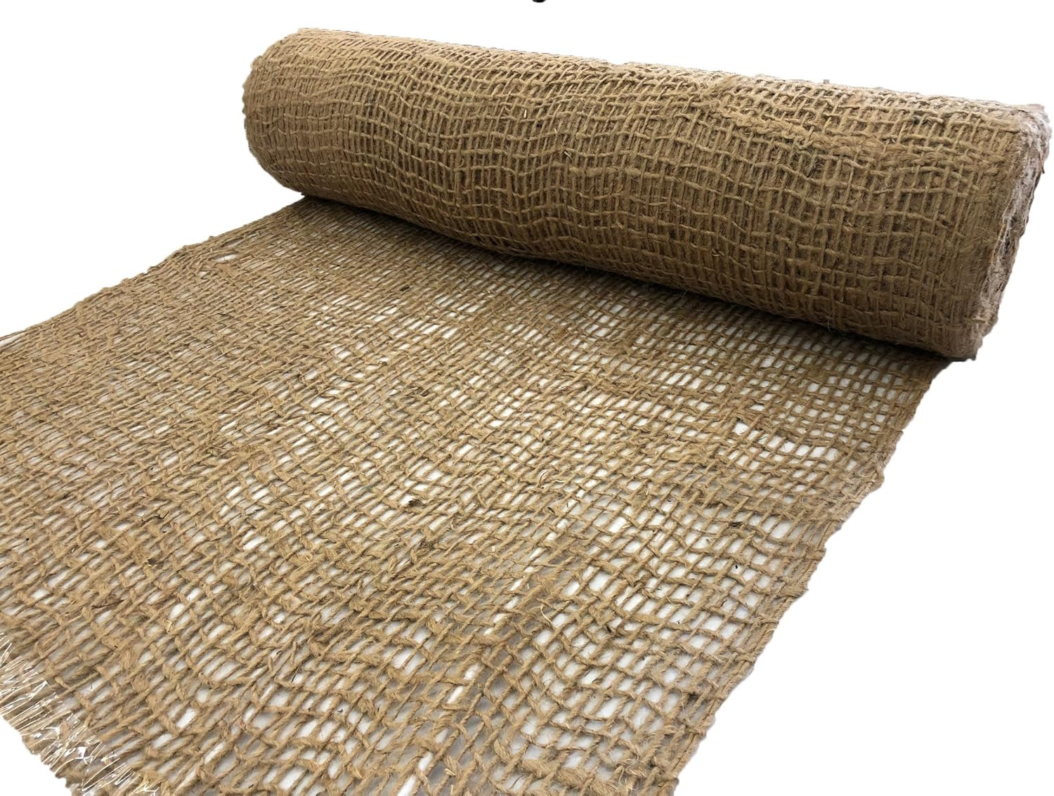 Jute Erosion Control, Soil Saver Mesh Blanket – 48″ Wide X 20 Yards (60 Feet Lon