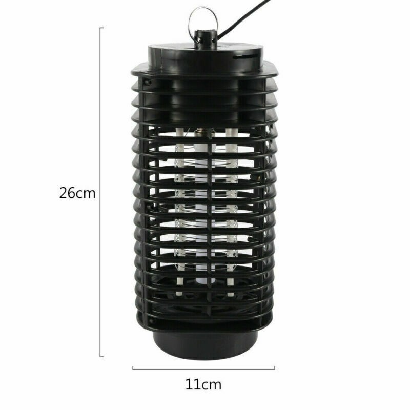 1~4PCS Electric Mosquito Insect Zapper Fly Bug Killer Trap LED Lamp Pest Control