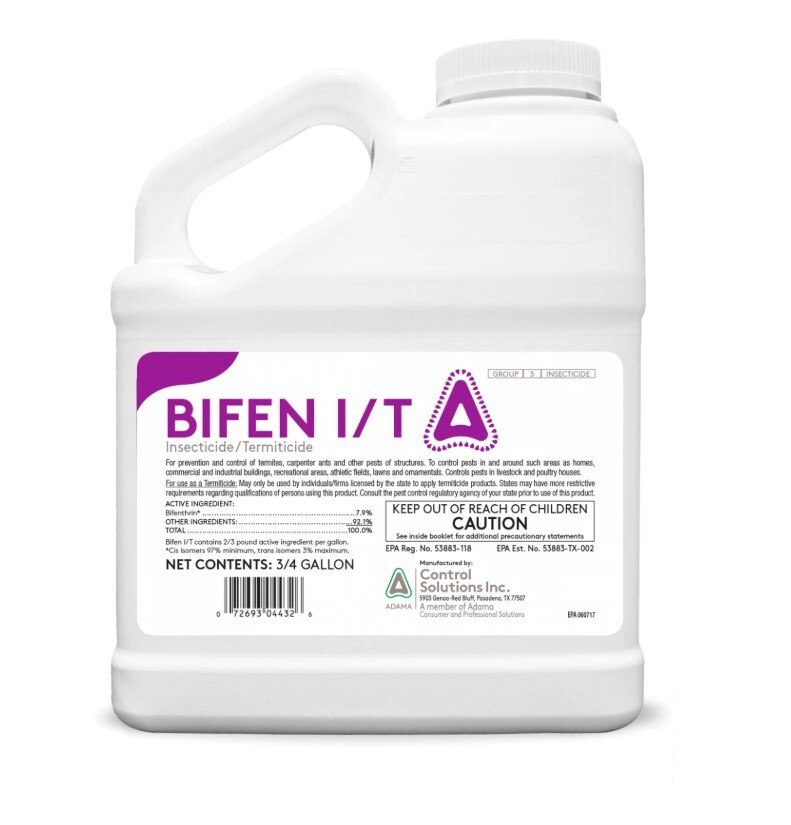 BIFEN I/T 3/4 Gallon TERMITICIDE BIFENTHRIN CONTROL SOLUTIONS