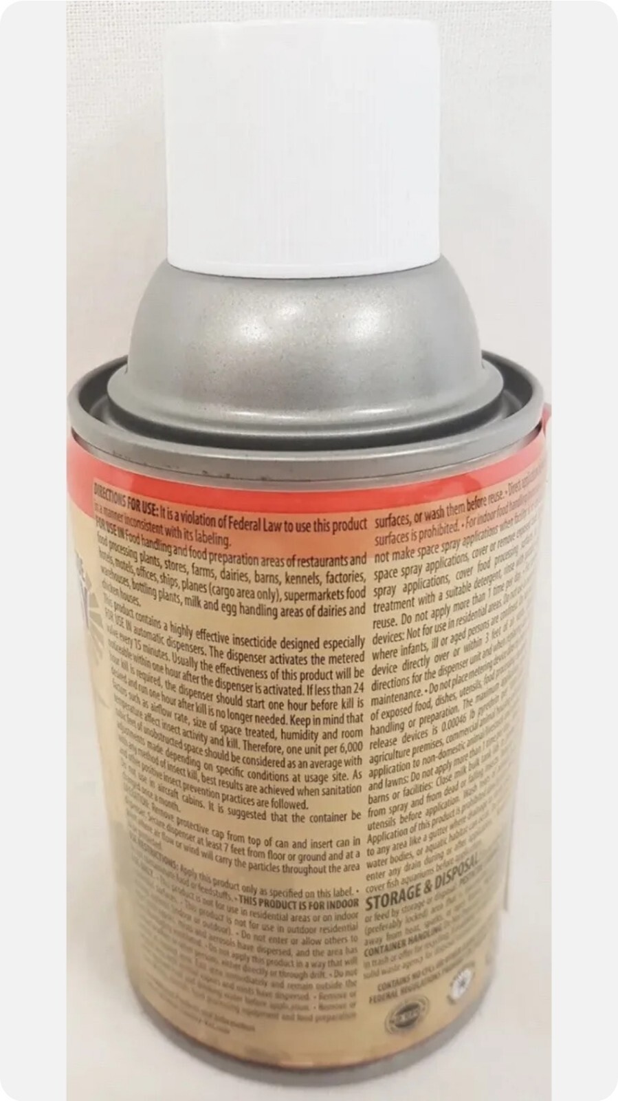 LOT OF 3 Country Vet Metered Insecticide Fly, Moth, Gnat Spray 6.4 oz EACH