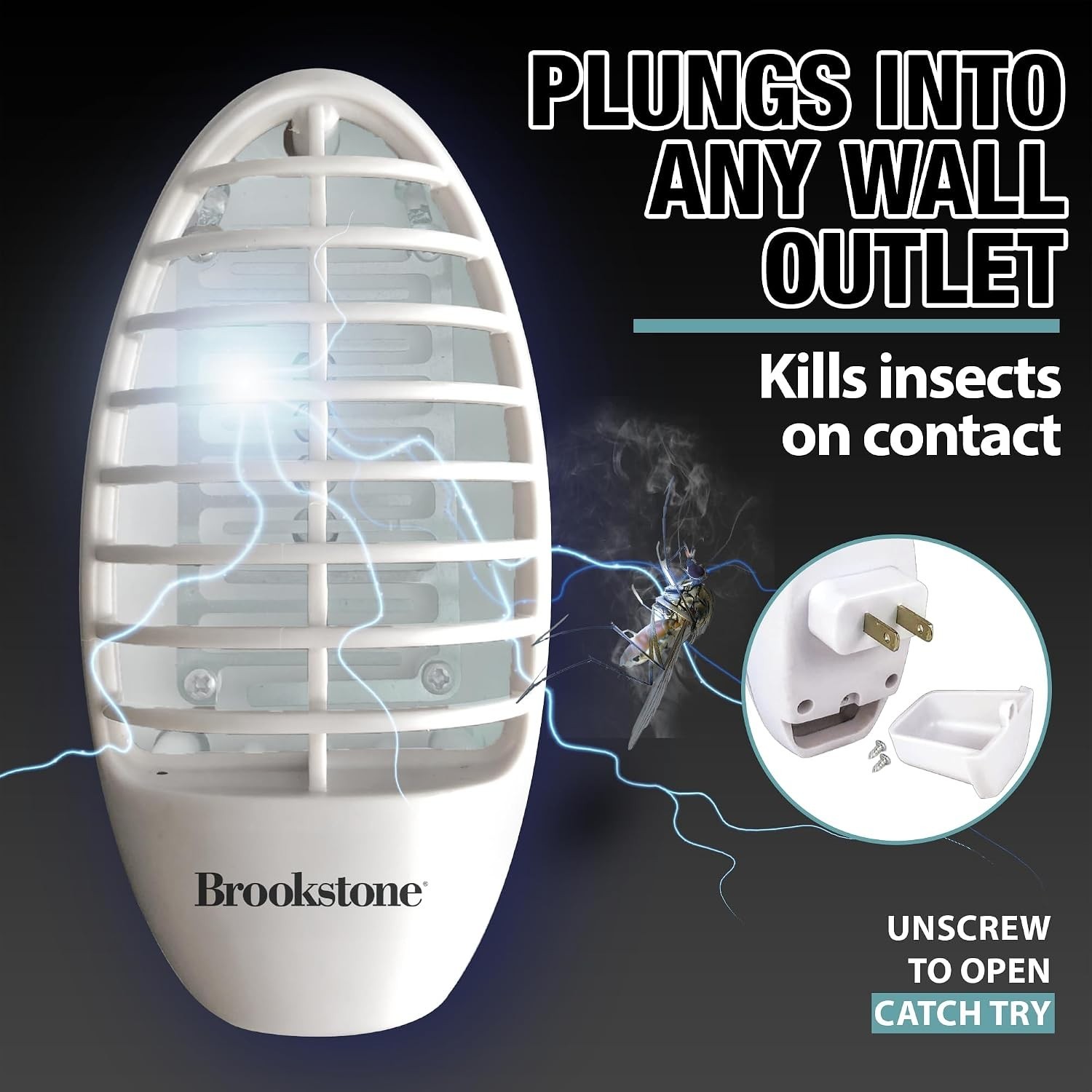 Chemical-Free Bug Zapper Set – Compact, Child-Safe Insect Eliminators for Home