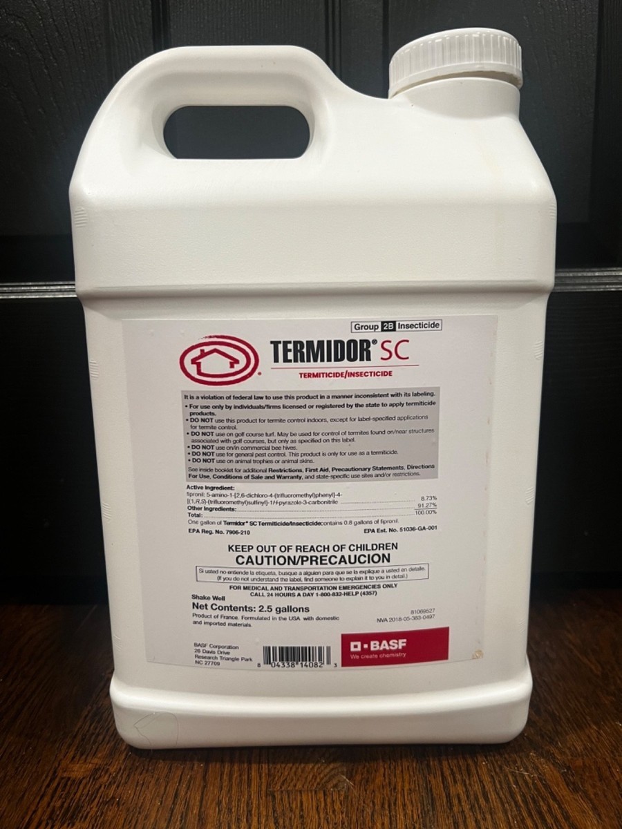 Termidor SC 2.5 gallon termiticide