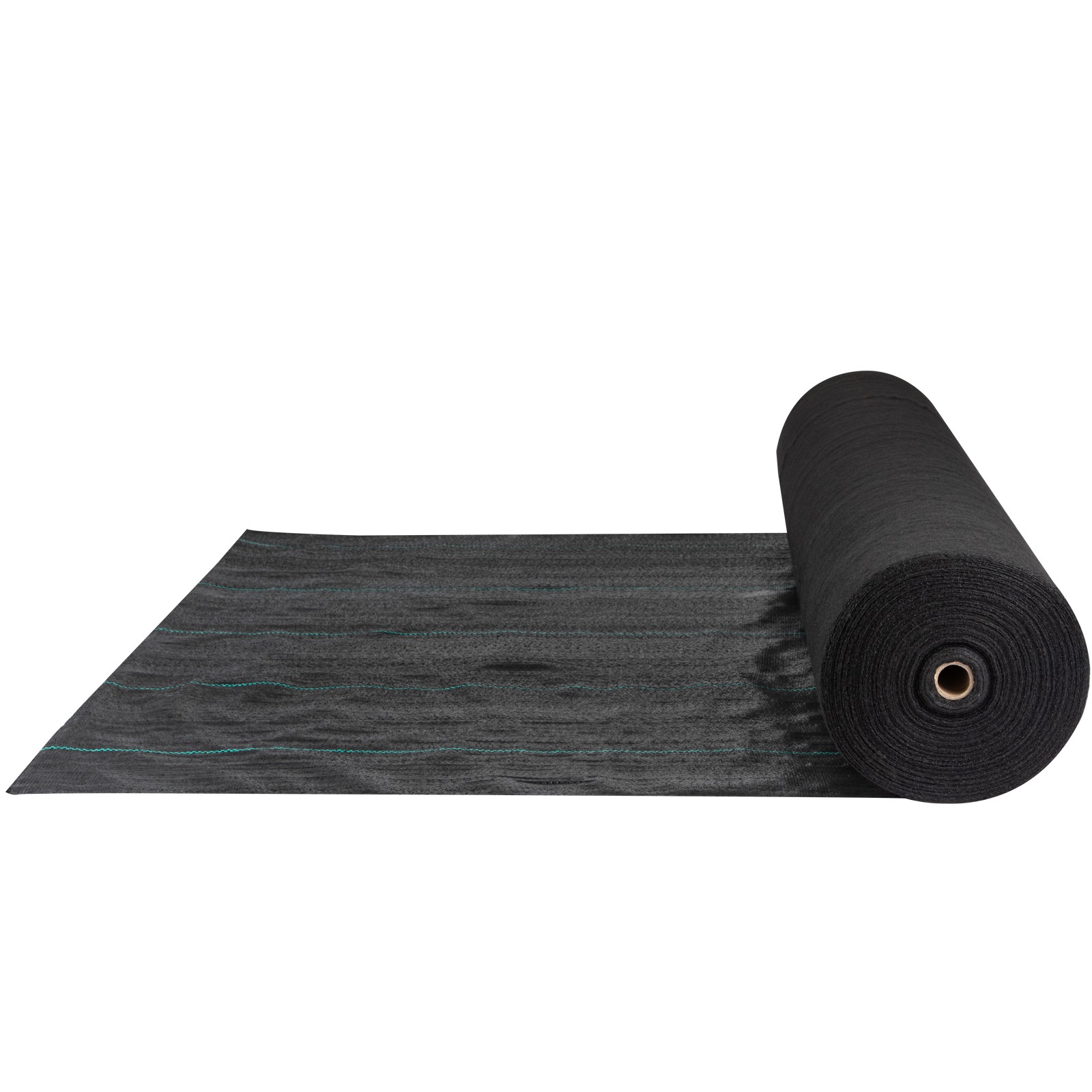VEVOR 3′ x 300′ Woven Weed Barrier Landscape Fabric Ground Cover Black 5.8oz