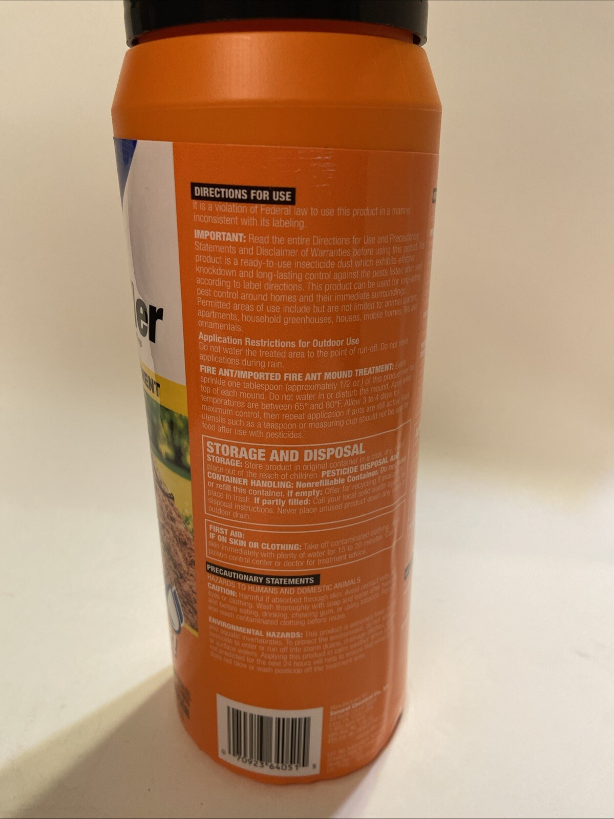 Terro T702 Fire Ant Killer Mound Treatment 2 lb, White, Odor Free, Waterproof