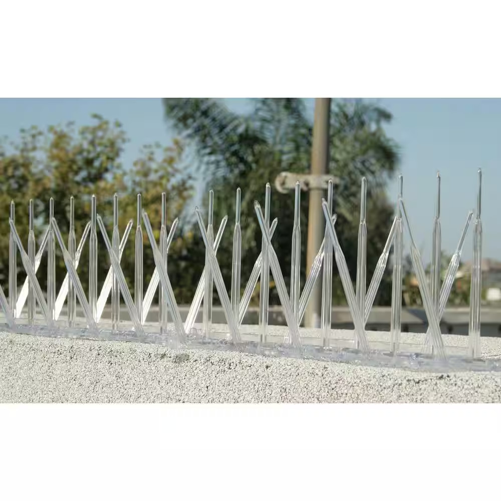 100 Ft. X 7 In. Clear Plastic Bird Spikes