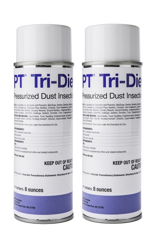 Tri-Die Aerosol Pressurized Dust BASF (2 Cans) Not Sold in CT, NE, NY or SC