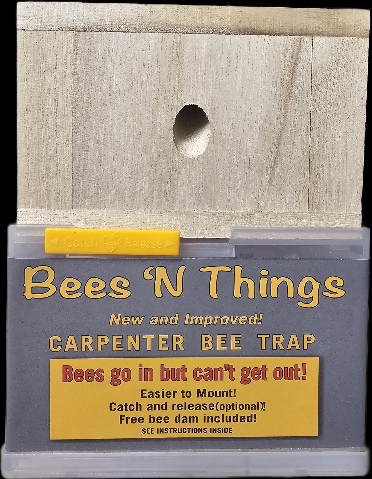 ( LOT OF 5 ) Bees ‘N Things Outdoor Hanging Carpenter Bee Trap