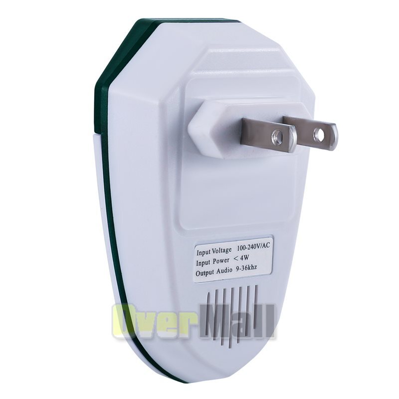 6x Electronic Pest Reject Control Ultrasonic Plug-in Repeller Bug Rat Roaches US