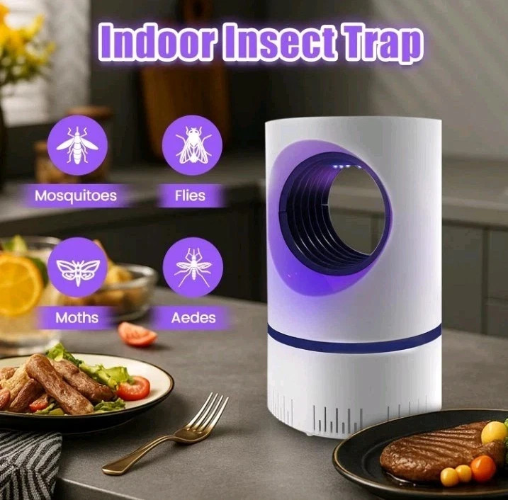 Electric Mosquito Killer Lamp USB LED Bug Zapper Fly Trap Indoor Pest Control