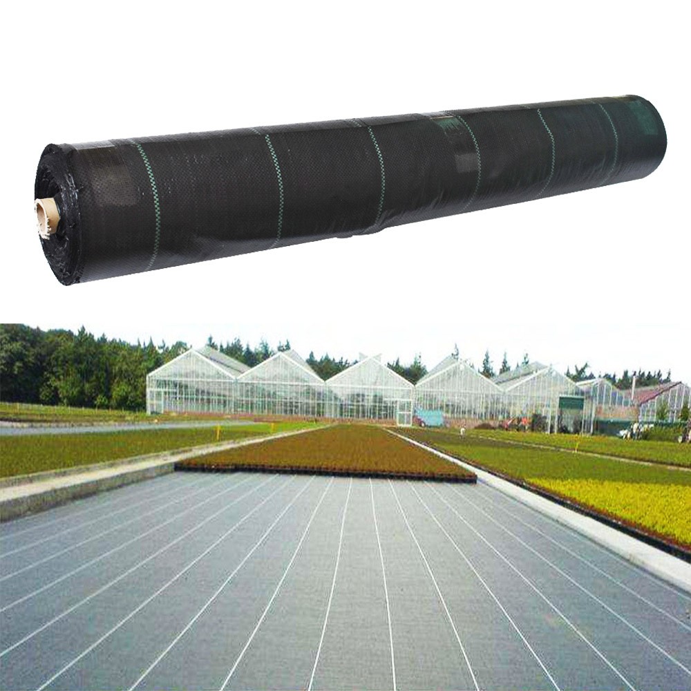 4×150FT Heavy Duty Weed Barrier Fabric Woven Garden Ground Weed Cover Landscape
