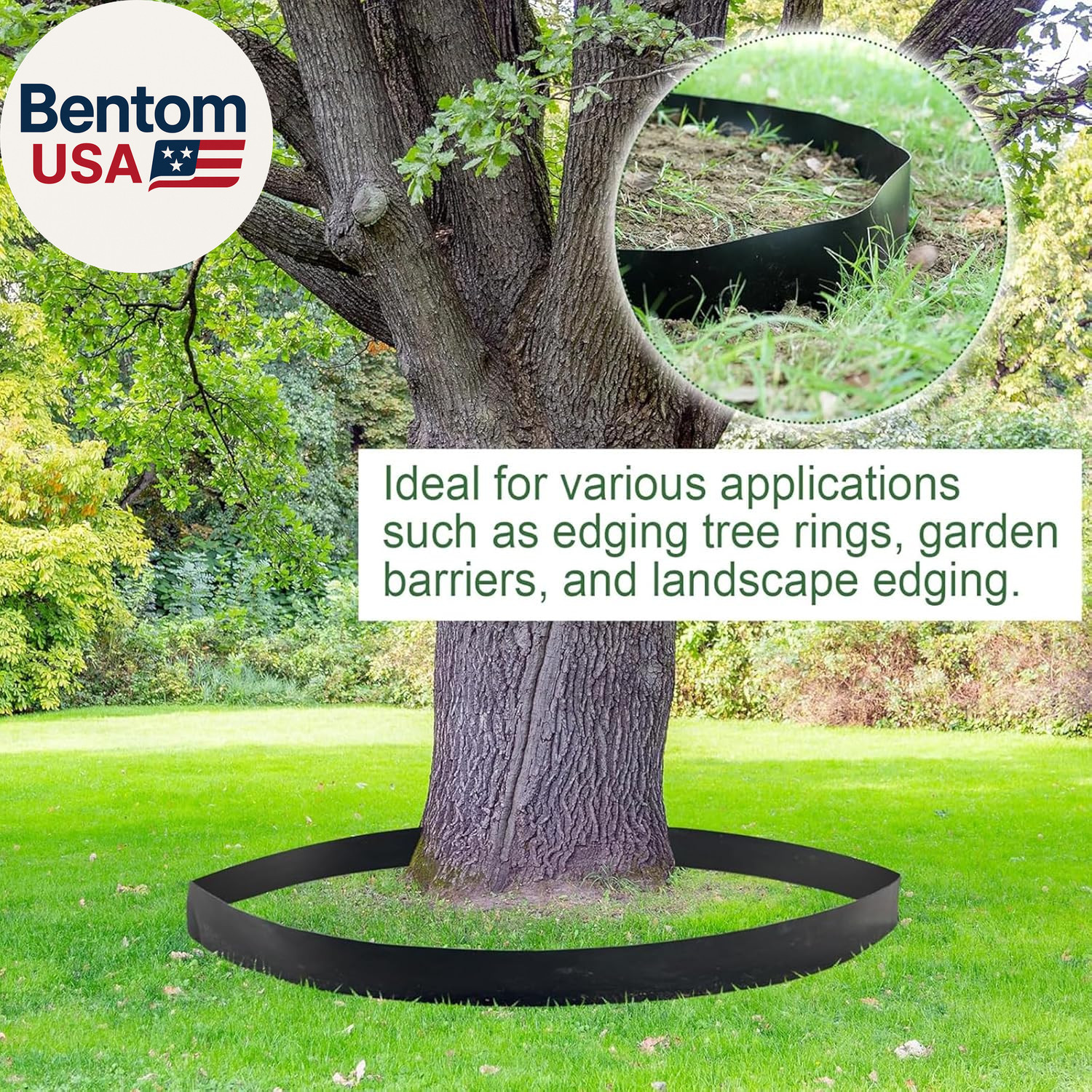 Tree Root Barrier 18In X 20Ft X 60Mil Root Barrier Grass Weed Barrier Bamboo Bar