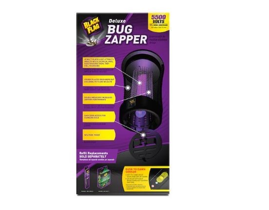 BLACK FLAG 40-Watt Bug Zapper Outdoor Lantern #BZ-40DX (BRAND NEW)