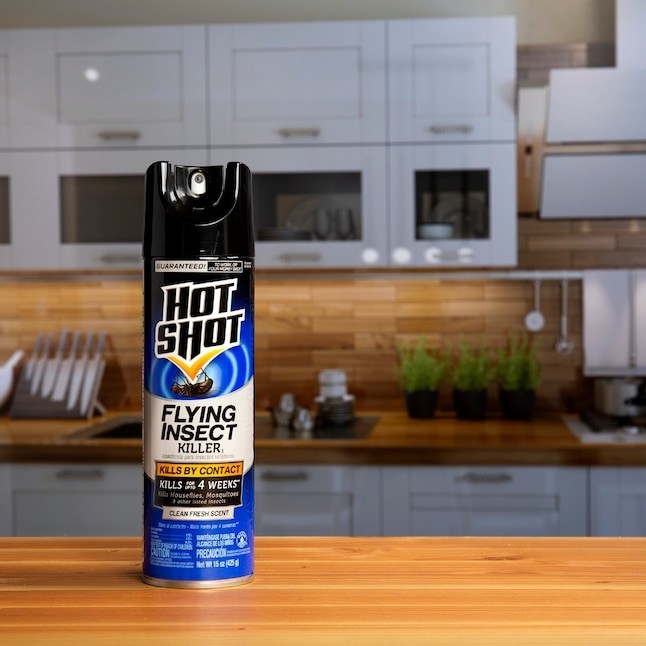 15 oz. Flying Insect Killer Aerosol Spray Clean Fresh Scent