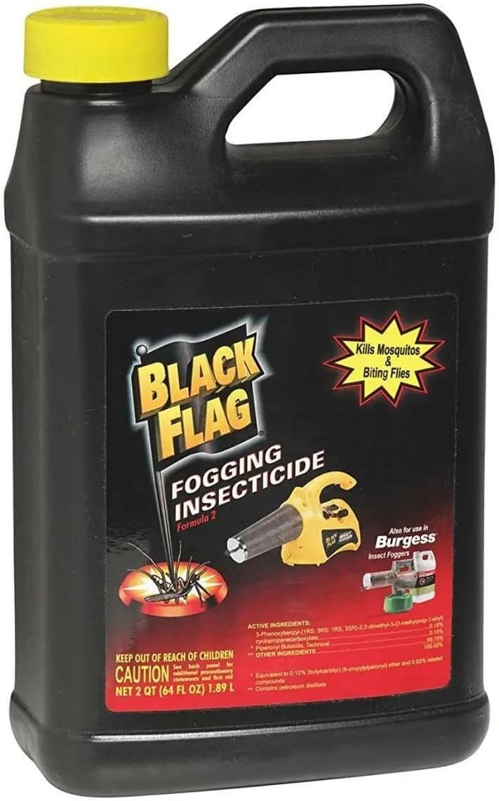 Black Flag Fogging Insecticide Ready-To-Use 5000 sq-ft Coverage Area 64oz 3Pack