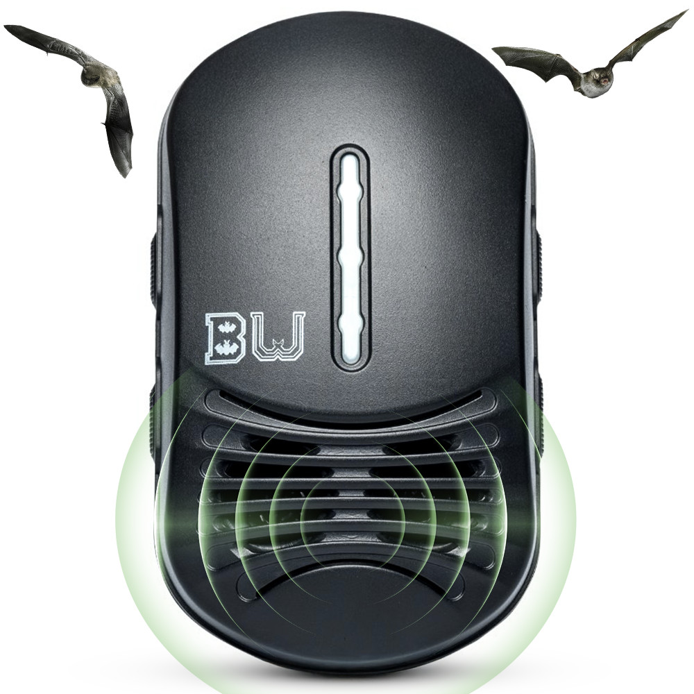 Bat Expulsion Unit – Dynamic Ultrasonic Bat Repellent (Midnight Black)