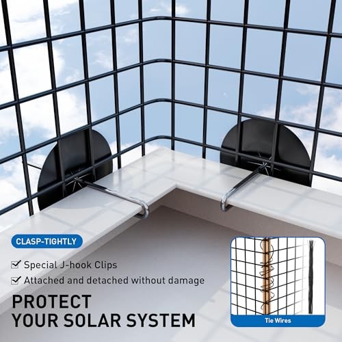 6 inch x 100ft Solar Panel Bird Guard, Wire Mesh Critter Guard for 6IN x 100FT