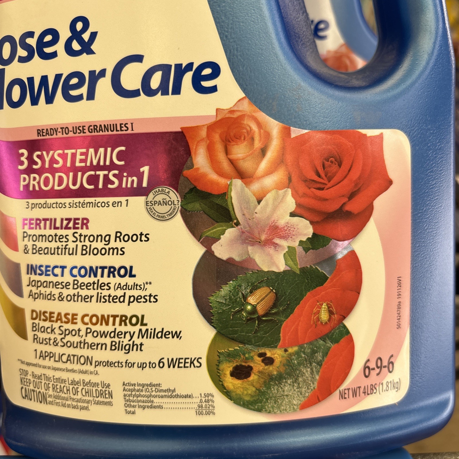 BioAdvanced All-In-One Rose and Flower Care, Granules, 4 lb