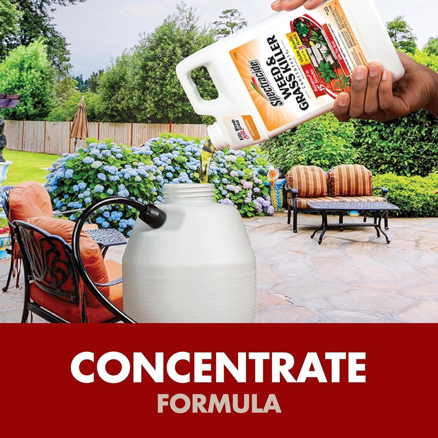 2 Pack Spectracide Weed & Grass Killer, 64 Fl Oz Each Concentrate TWO BOTTLES