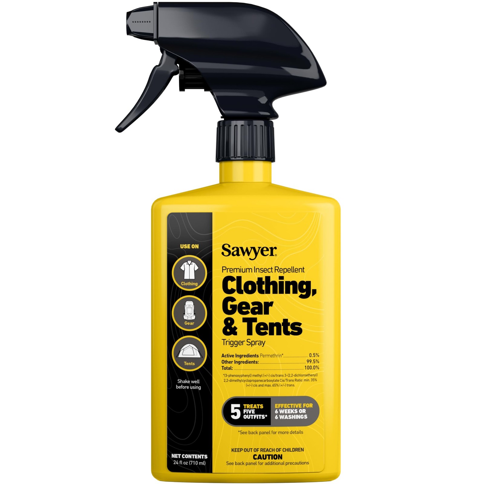 Sawyer Products Premium Permethrin Insect Repellent for Clothing, Gear & Tents