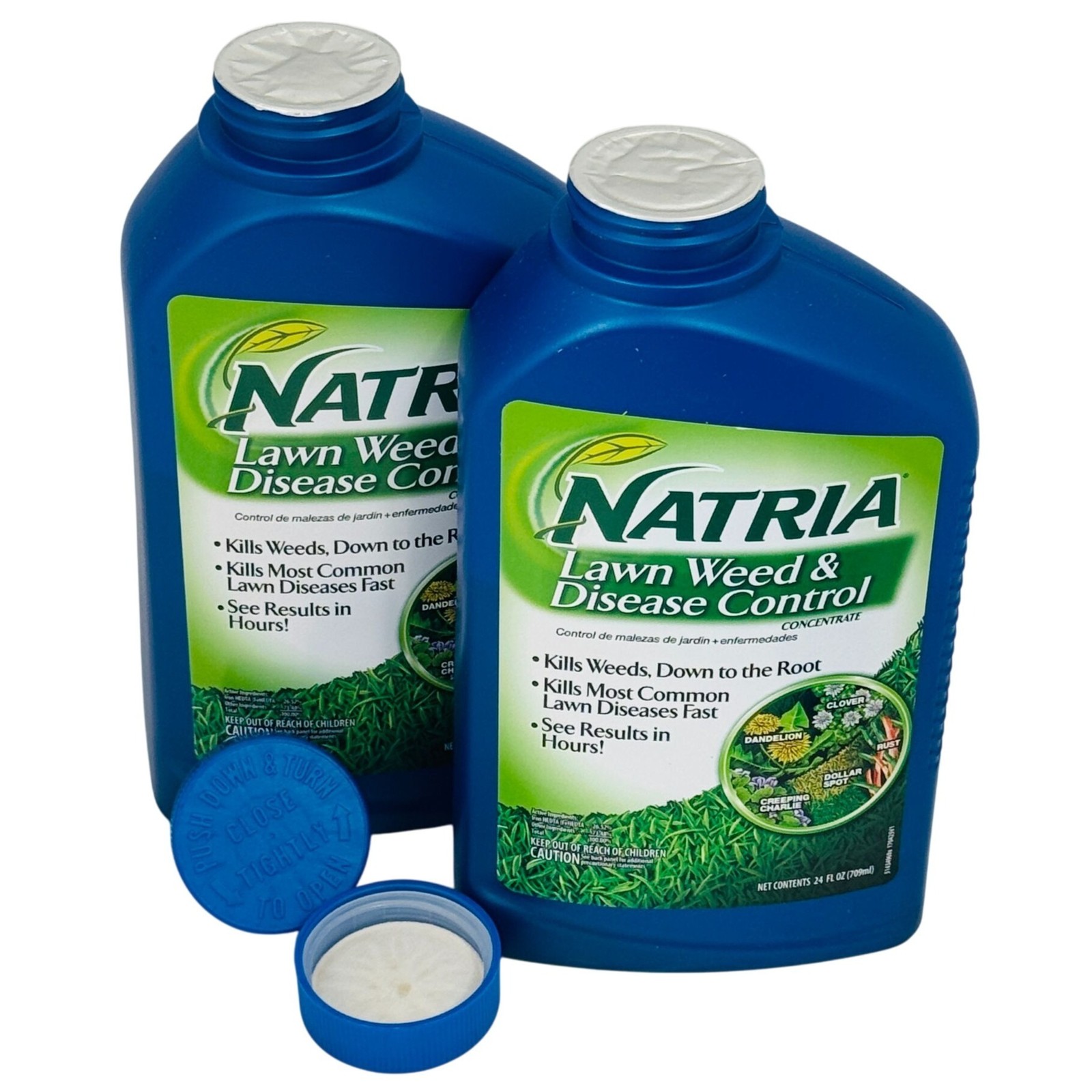 Natria Lawn Weed & Disease Control Concentrate 24oz Each (2-Pack)