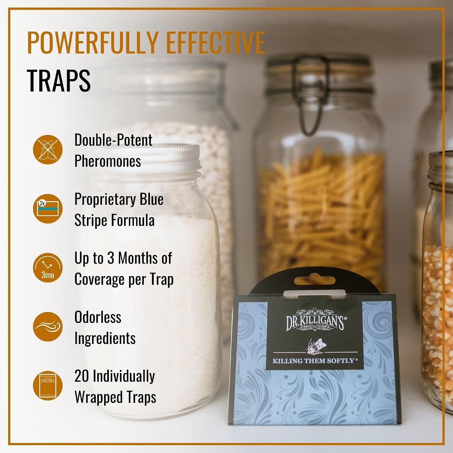 Dr. Killigan’s Moth Traps with Pheromones – 20 Pack