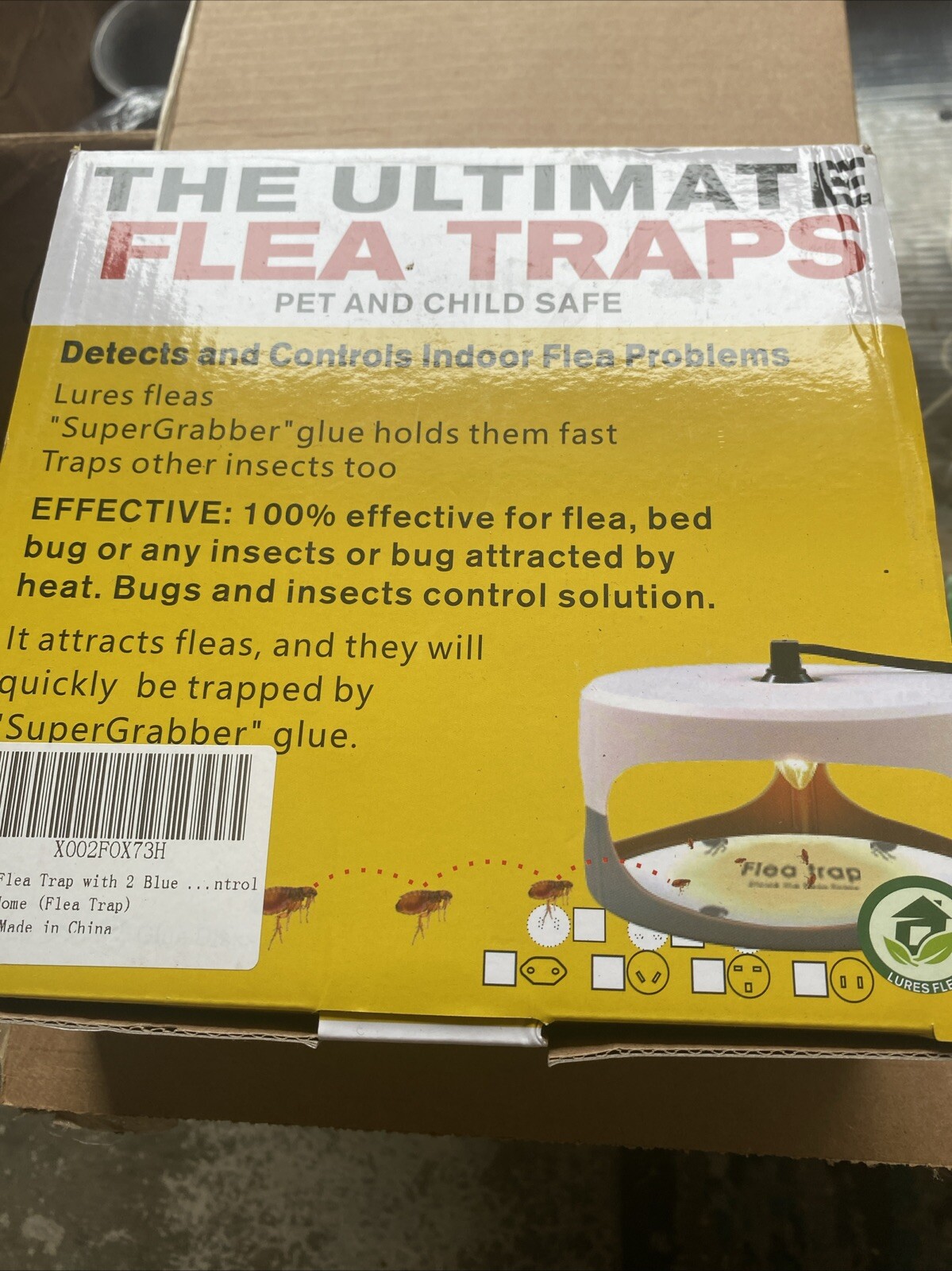 Ultimate Flea Traps Pet and Child Safe