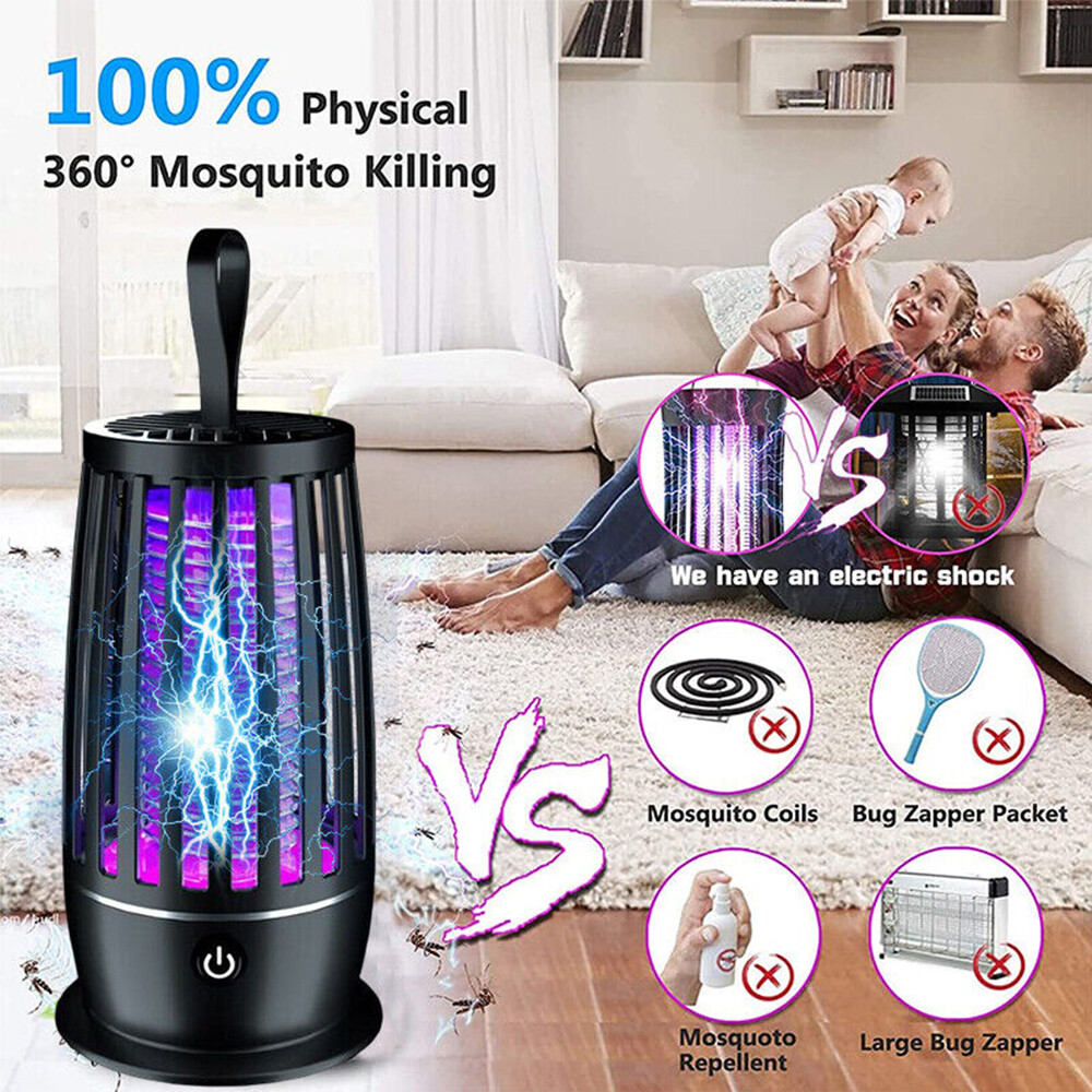 Electric Fly Bug Zapper Mosquito Insect Killer LED Light Trap Pest Control Lamp