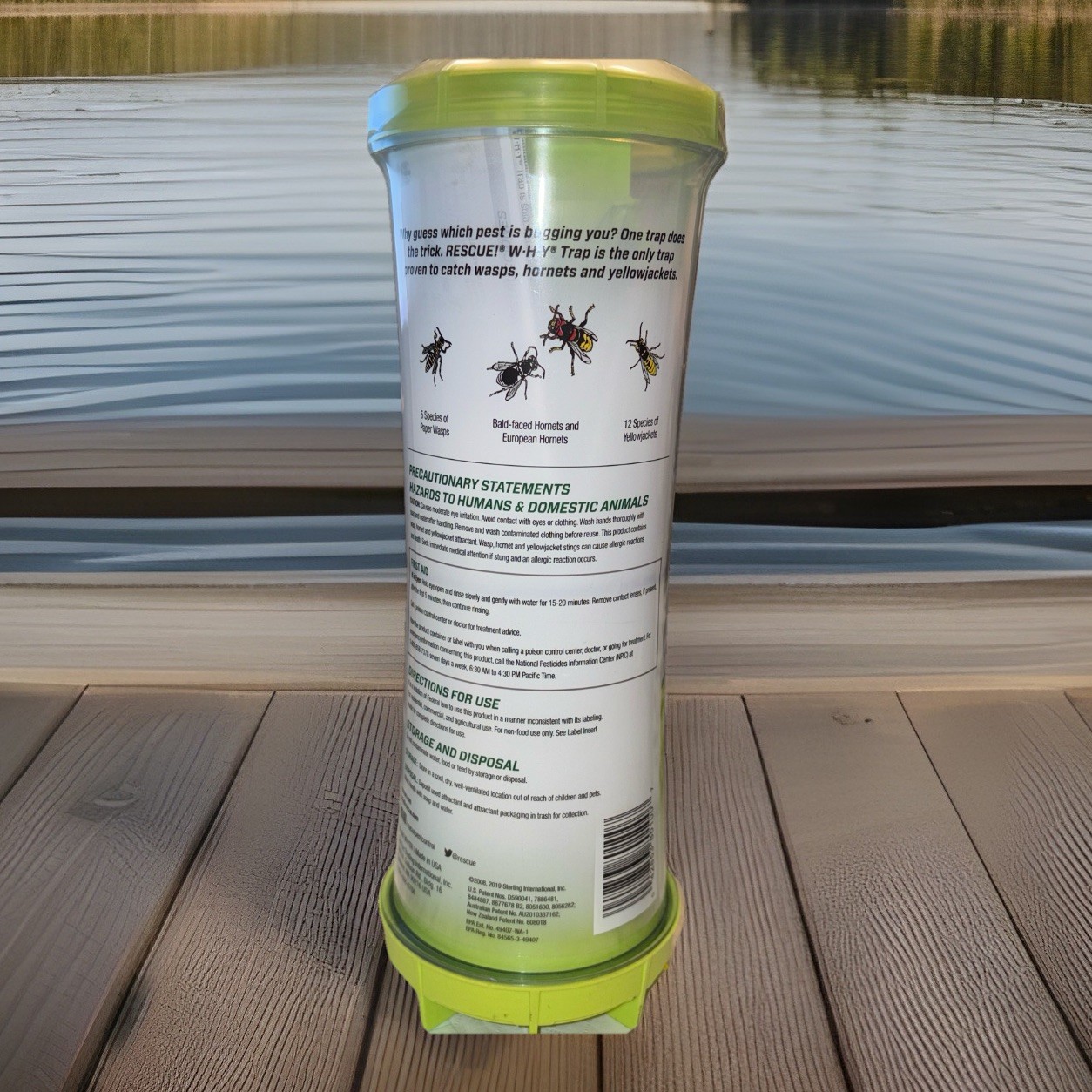 2 Pack! Rescue W-H-Y Trap Wasp Hornets Yellow jacket Traps BRAND NEW – Set Of 2