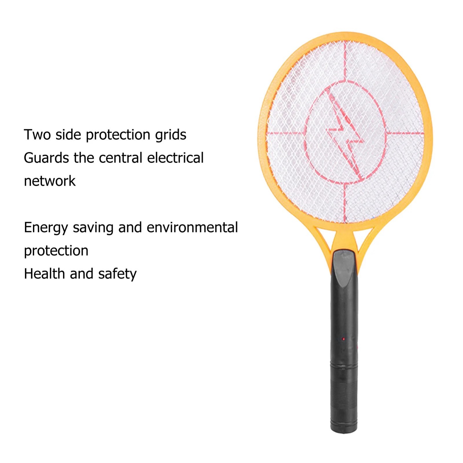 Rechargeable Electric Mosquito Fly Swatter Zapper Pest Insect Tennis Racket NEW