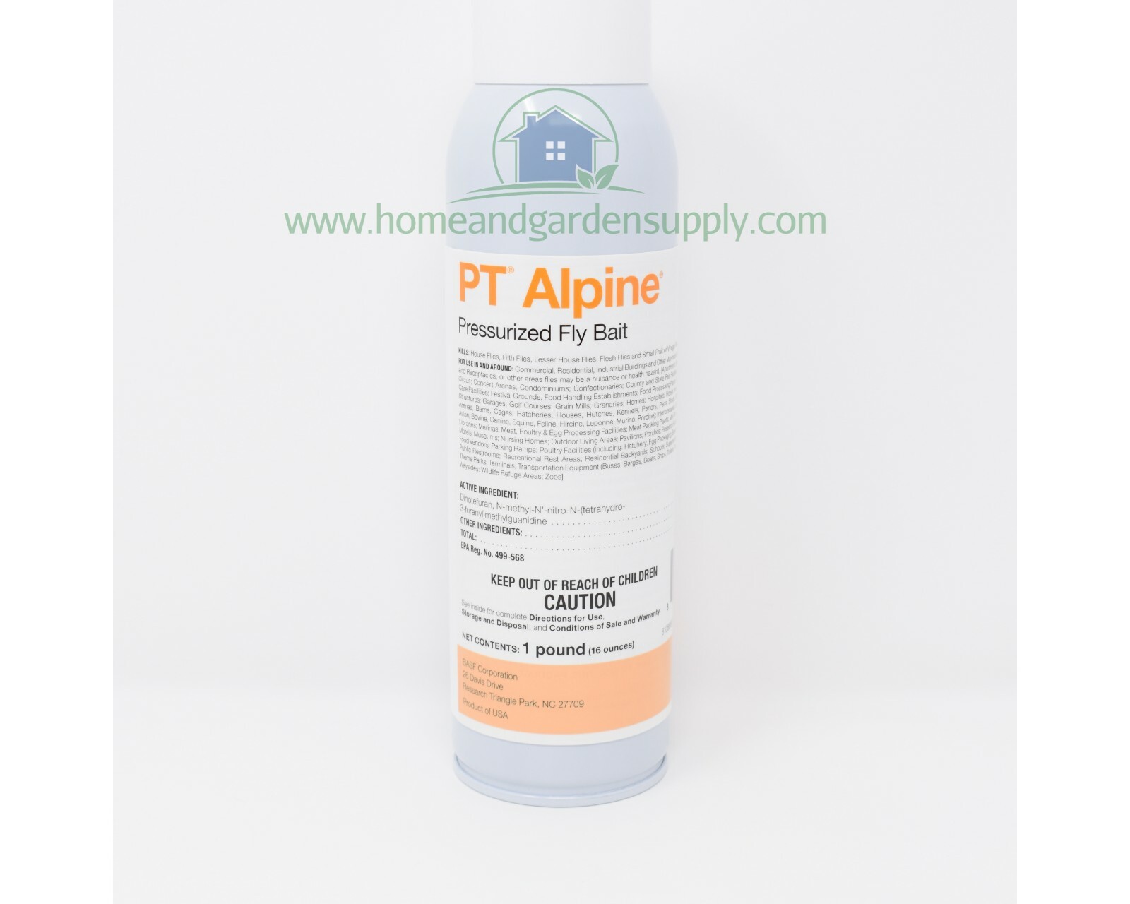 Case of 6 BASF Alpine Pressurized Fly Bait 16 oz Cans House Flies Fruit Flies