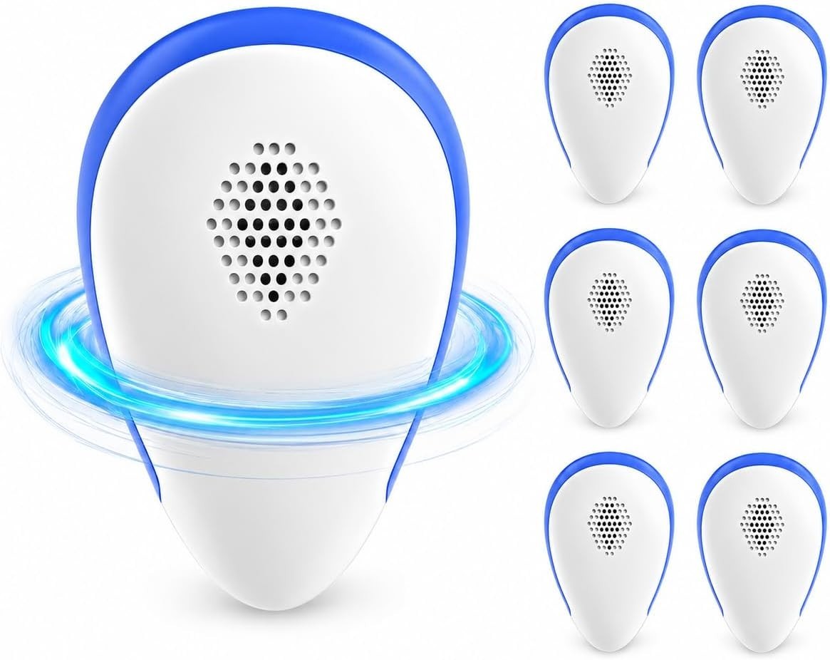 Pest Pro 2026 Ultrasonic Pest Repeller Plug-In Indoor Mouse Bug Repellent