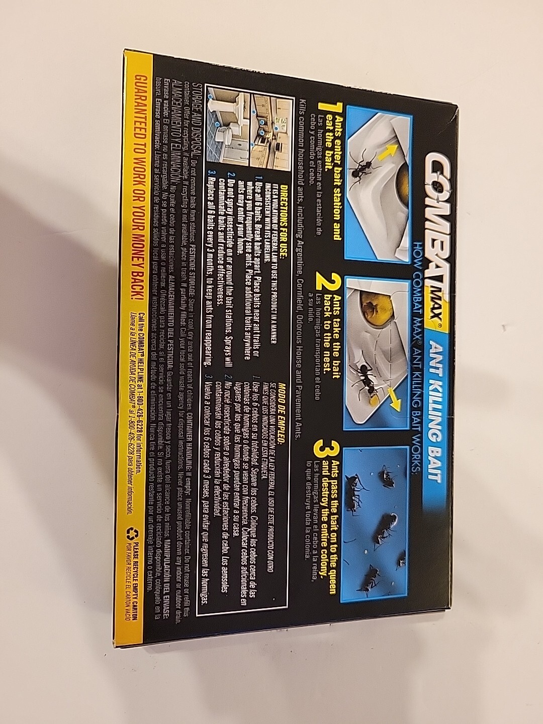 Combat Max Source Ant Killing Bait DIA55901 Bait Stations ANT 6 pieces
