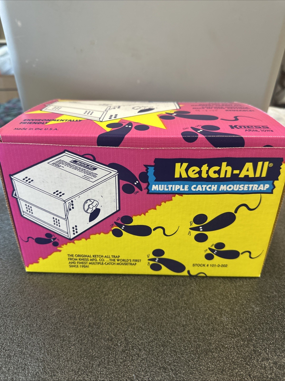 Ketch-All 101-0-023 Mouse Trap ,9-1/4 In. L,7-1/2 In. W