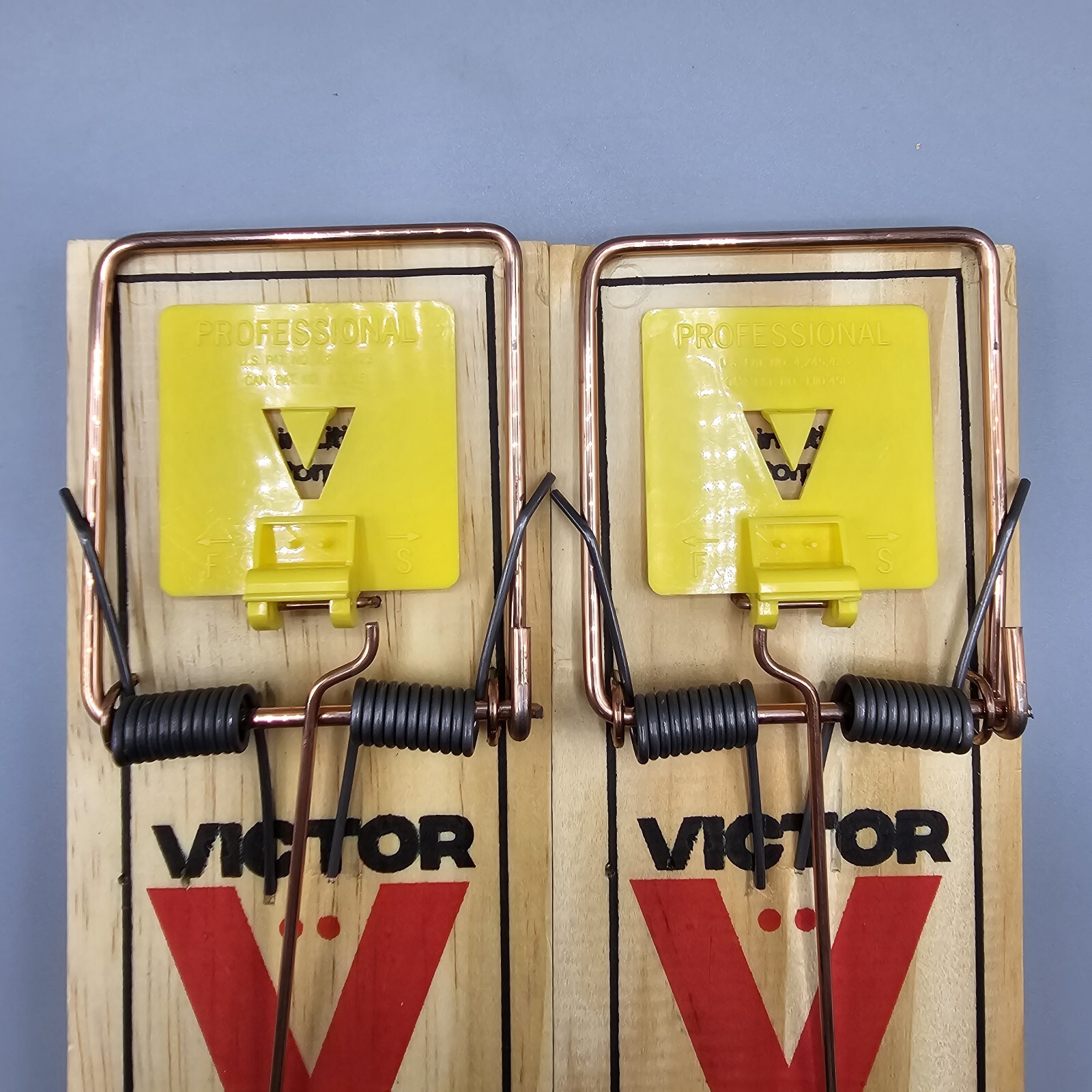 Victor M205 Rat Trap Wooden Traditional Trap Lot Of 2