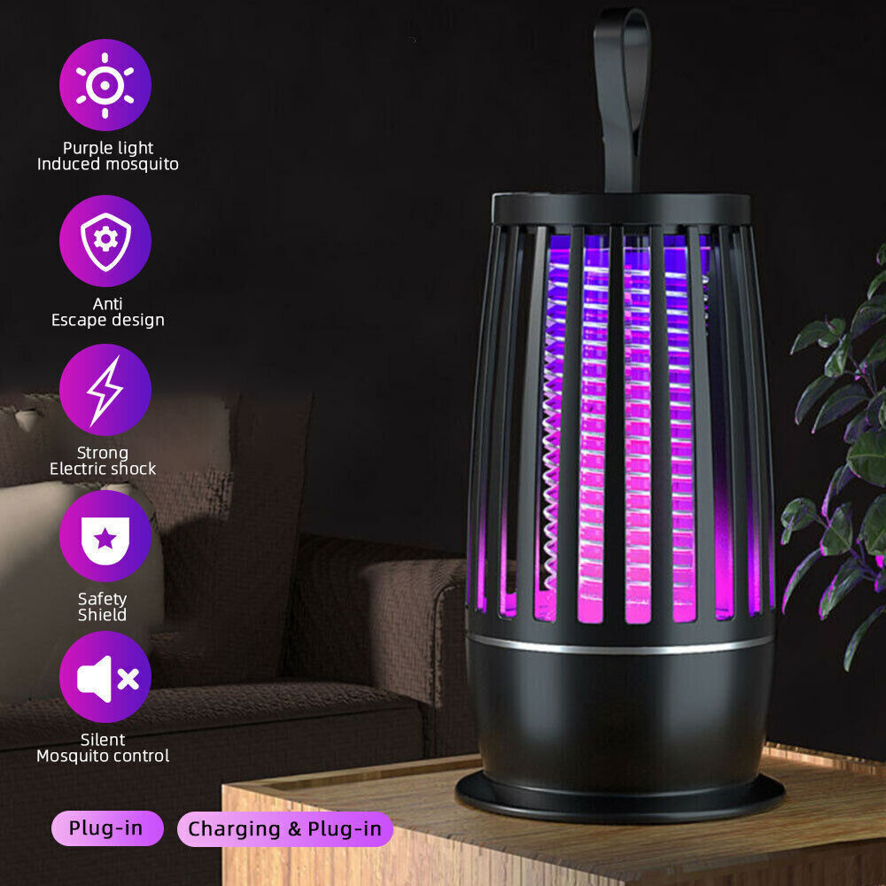 Electric Fly Bug Zapper Mosquito Insect Killer LED Light Trap Pest Control Lamp