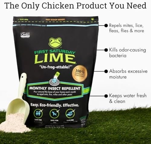 First Saturday Lime Insect Deterrent 20LB Monthly Insect Barrier Multi Purpose
