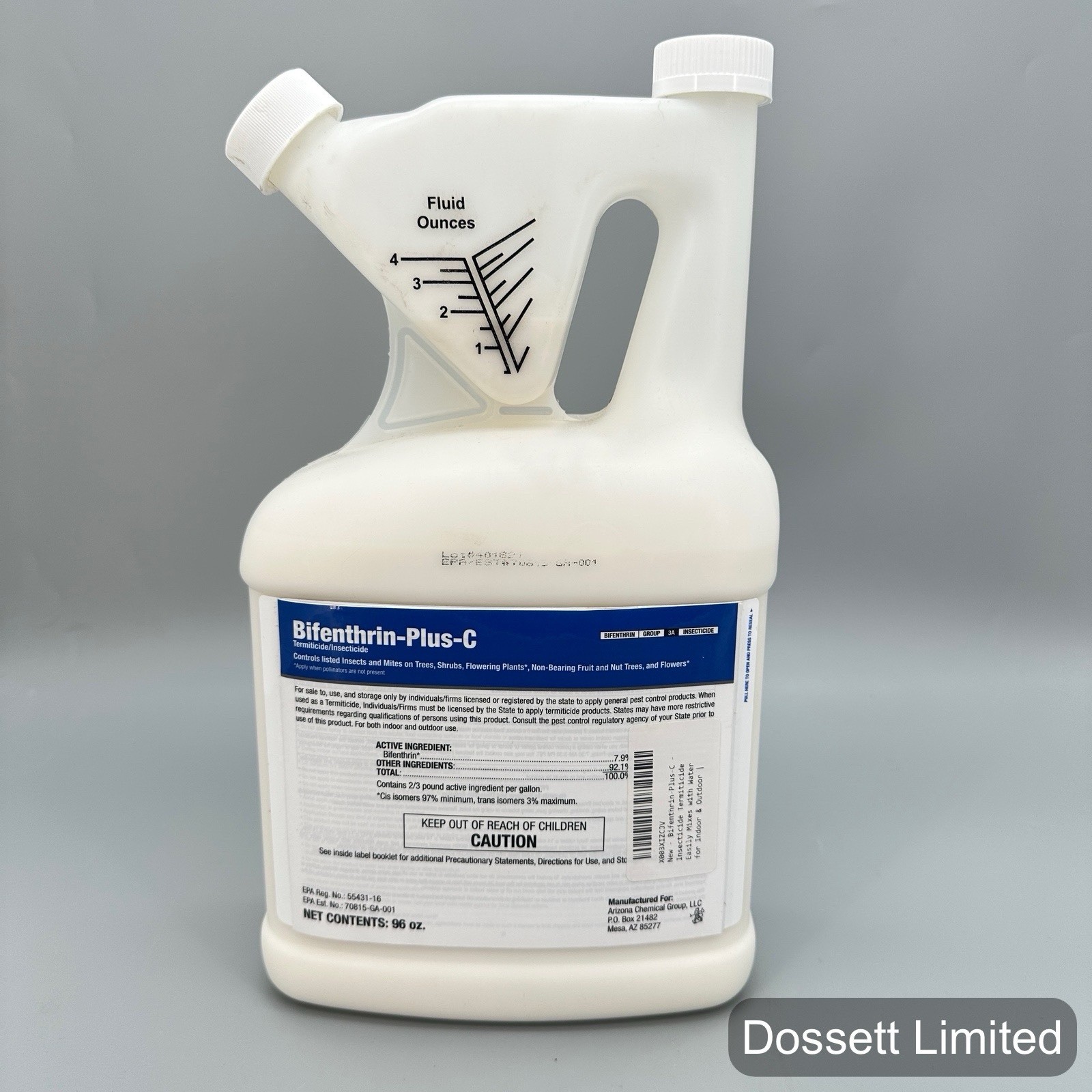 CSI Bifenthrin Plus-C 96 oz Concentrate | Kills Roaches & Termites | Pro Pest