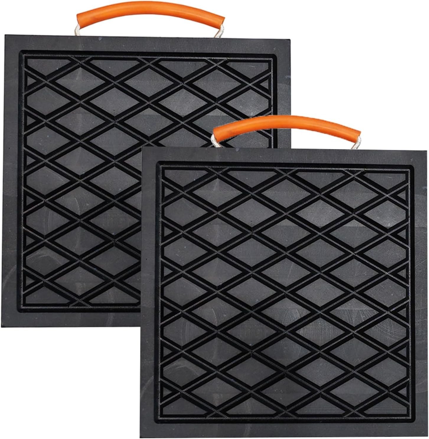 12 X 12 X 1 inchs Non-Slip Rv Jack Pads Camper Square-12″ x 12″ x 1″ 2 Pack