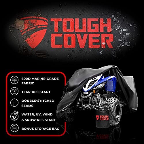 Premium ATV Cover. Heavy Duty 600D Marine Grade Fabric. Quad Cover for