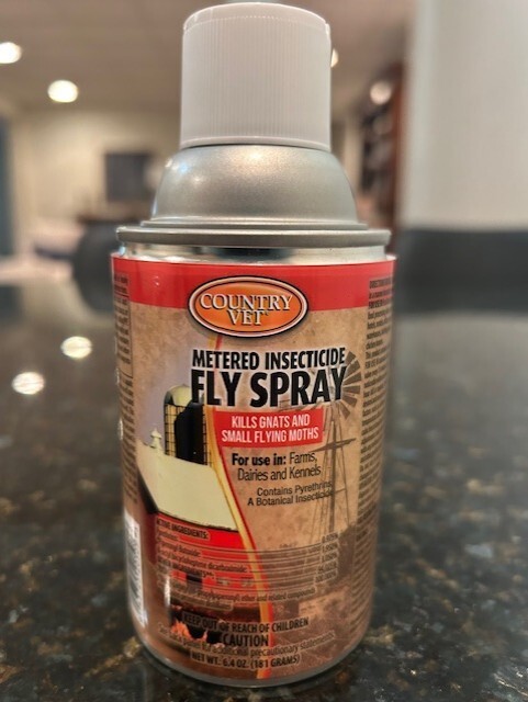 Country Vet Metered Insecticide Fly Spray 6.4oz 2 pack
