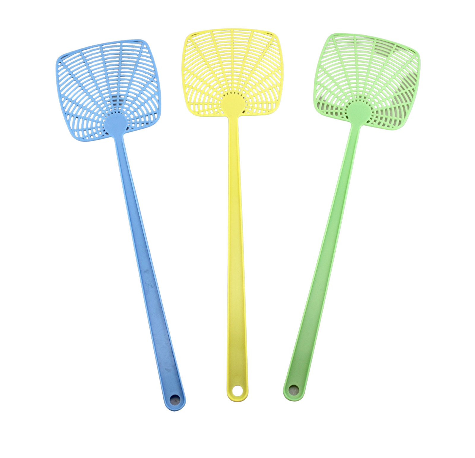 3 Pack Bug & Fly Swatter Extra Long Handle Indoor Outdoor 17.4″ Long