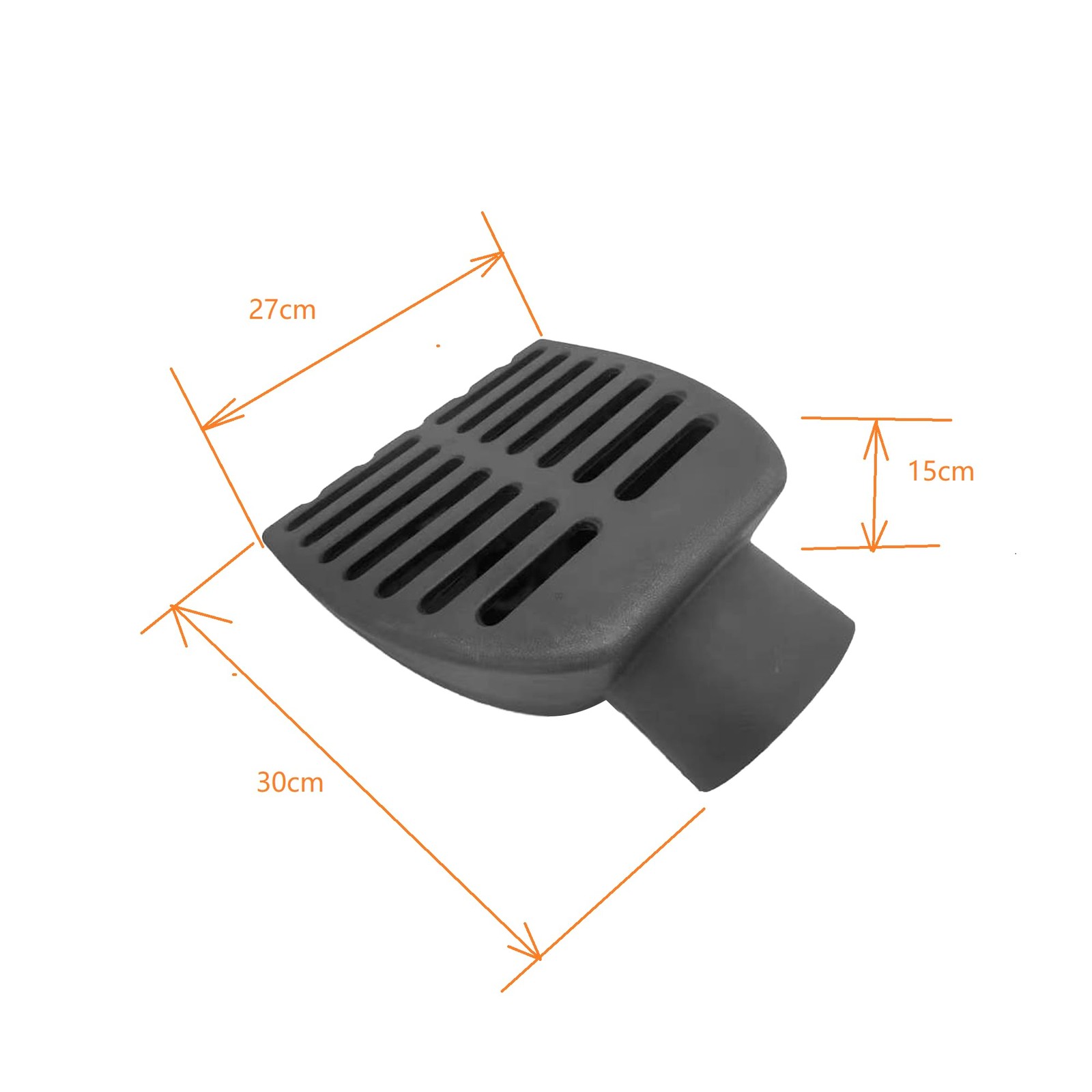 Lawn Grate Yard Drain Used for Sump Pump and Downspout Extensions – Heavy Dut…