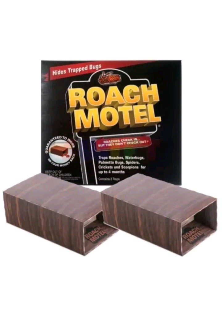 Black Flag Roach Motel Roach Bait & Glue Trap (2-Pack) HG-11020 Pack of 12 Black