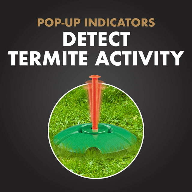 Terminate Termite Detection and Killing Stakes 15 Counts Install in Ground Home