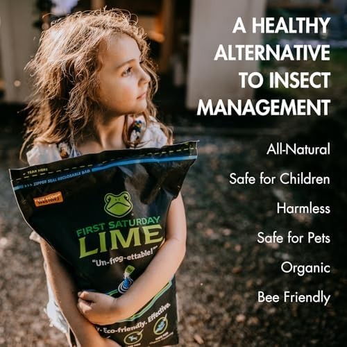 First Saturday Lime Insect Deterrent 20LB Monthly Insect Barrier Multi Purpose