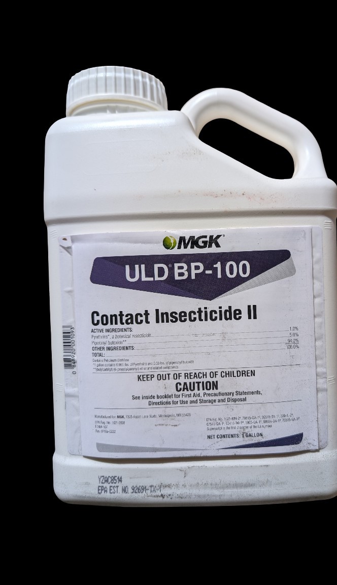 ULD BP-100 Contact Insecticide II Fogging Concentrate 128 fl oz Bottle By MGK
